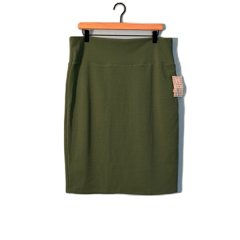 LuLaRoe Olive Pencil Skirt Size 2XL